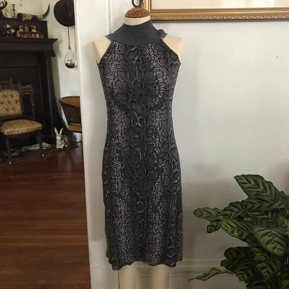 90s Snakeskin Mesh Jean Paul Gaultier dress - Picture 3 of 11